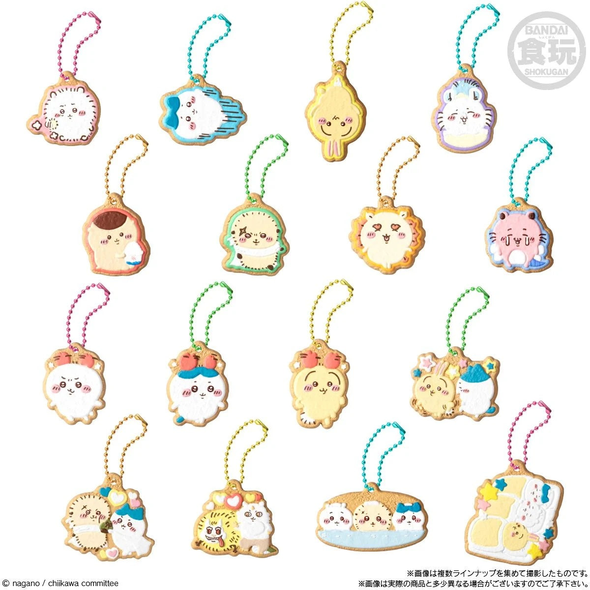 Bandai Candy Toy Chiikawa 曲奇膠牌吊飾 第3彈