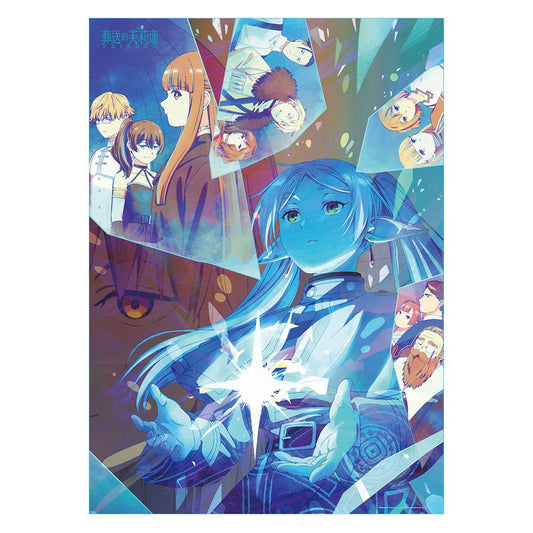 葬送的芙莉蓮 塑膠海報(炫光) A款 綜合 - Microworks ACG