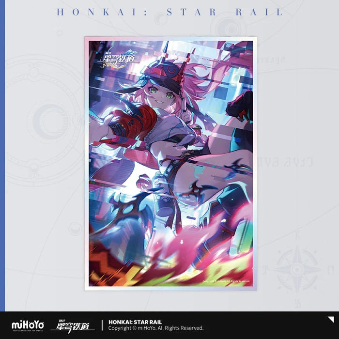星穹鐵道 亞克力色紙 光錐系列 忍法帖繚亂破魔 亂破