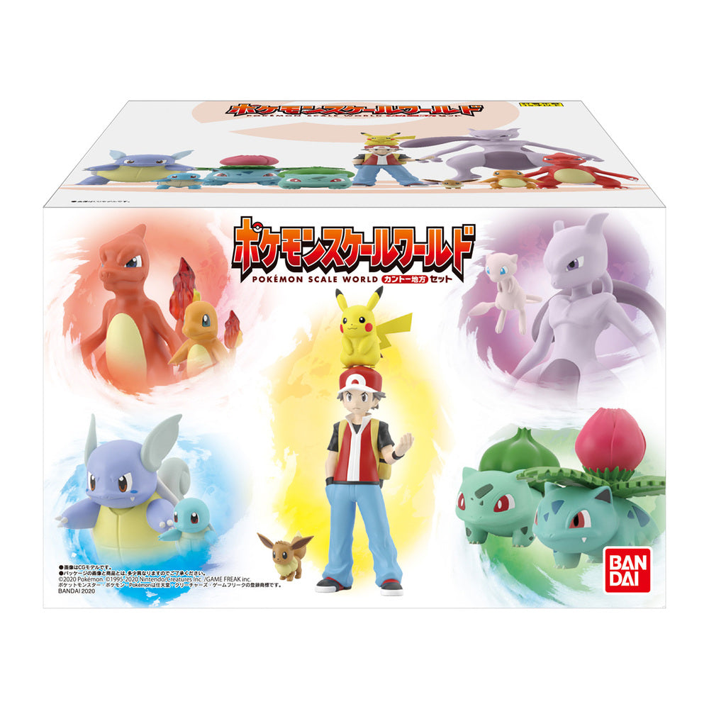 《預訂》Bandai Candy Toy Pokemon Scale World關都地區套裝(再販)《2024年2月發售》