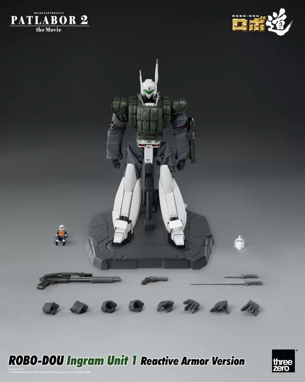 《預訂已截單》Threezero 機動警察劇場版Ⅱ ROBO‐DOU 英格倫1號機反應裝甲《2024年第四季發售》
