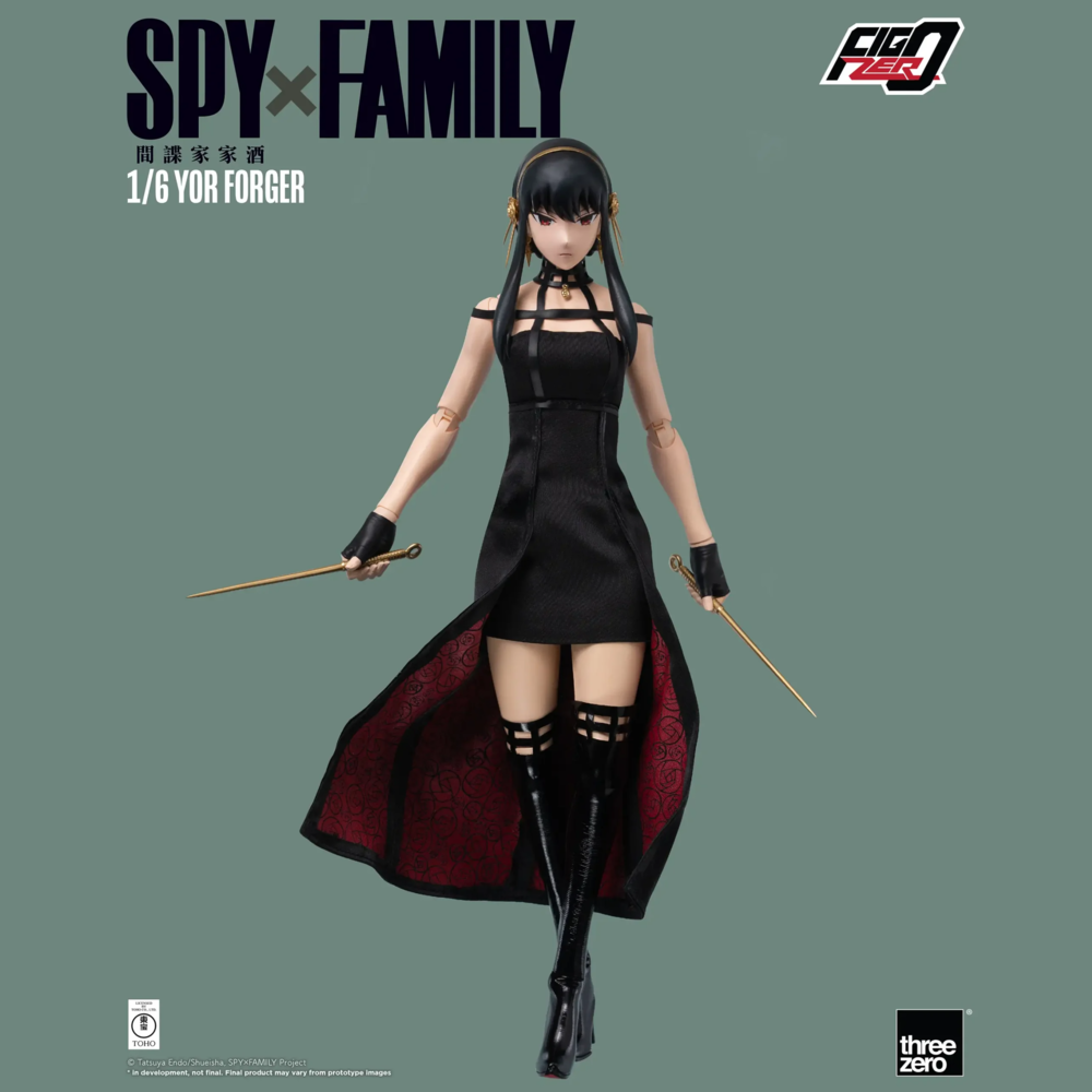 《預訂已截單》Threezero 《SPY×FAMILY間諜家家酒》FigZero 1/6 約兒‧佛傑《2024年第一季發售》