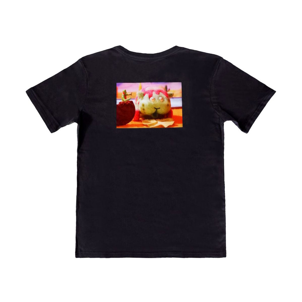 Pui Pui 天竺鼠車車 T-shirt 殭屍 黑色 服裝 Microworks Online Store