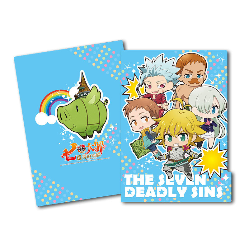 七大罪Ⅲ 五層A4文件夾 B款 綜合 文具 Microworks Online Store