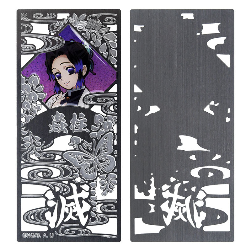 鬼滅之刃 鏤空金屬書籤 J款 蟲柱胡蝶忍 - Microworks Online Store