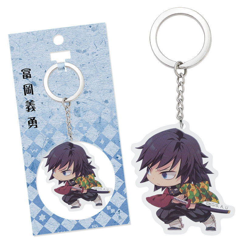 鬼滅之刃 壓克力鎖匙扣 I款 Q版 水柱富岡義勇 精品 Microworks Online Store