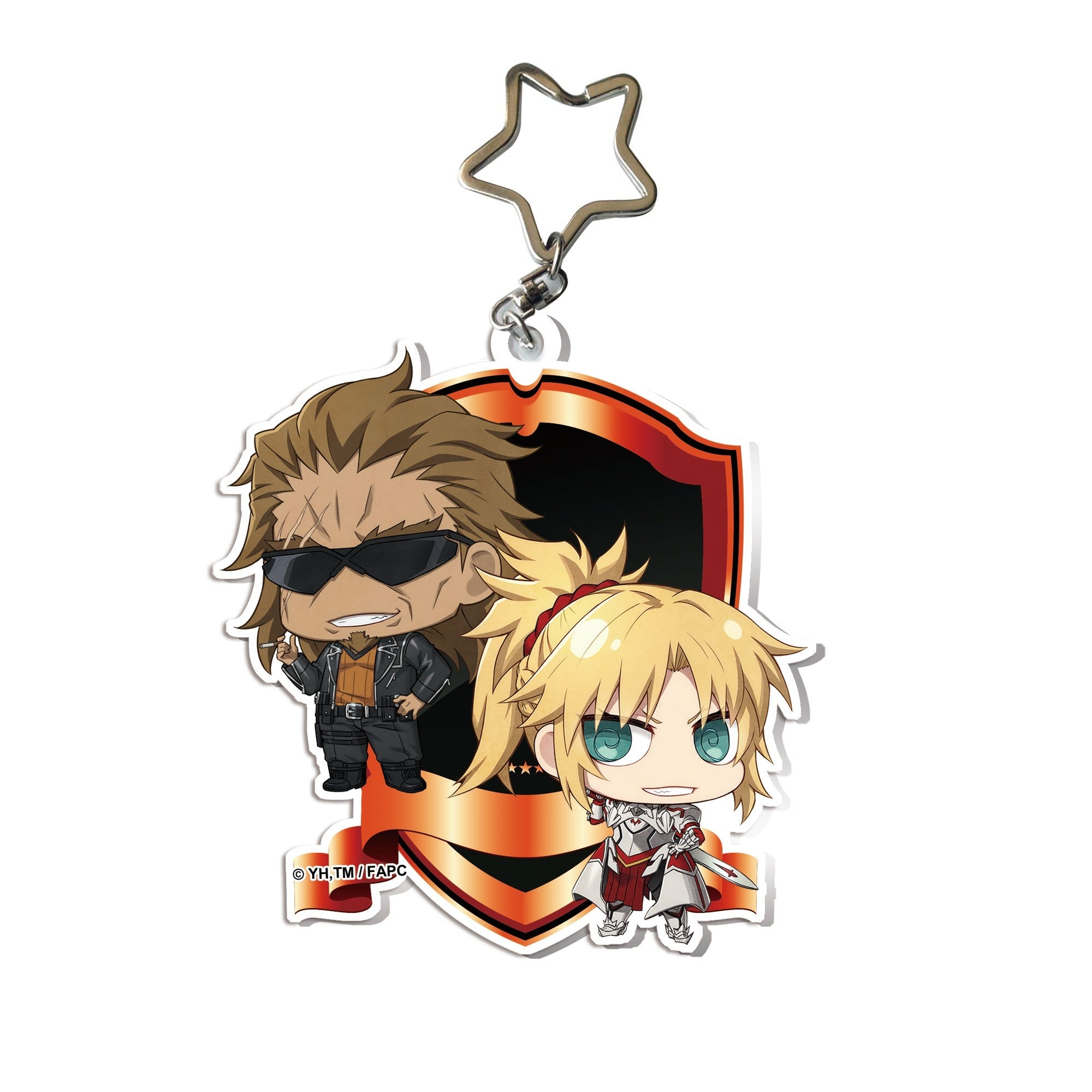 Fate/Apocrypha 大壓克力吊飾 紅之Saber組 精品 Microworks Online Store