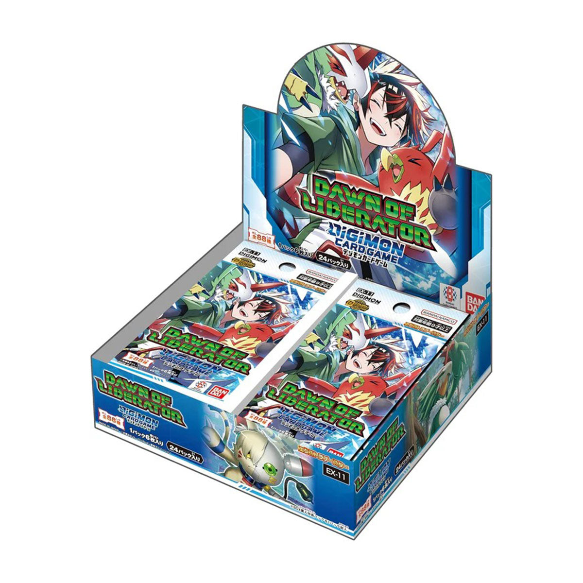 數碼暴龍咭牌遊戲 額外補充包 第十一彈 界放者黎明 [EX-11] 1包