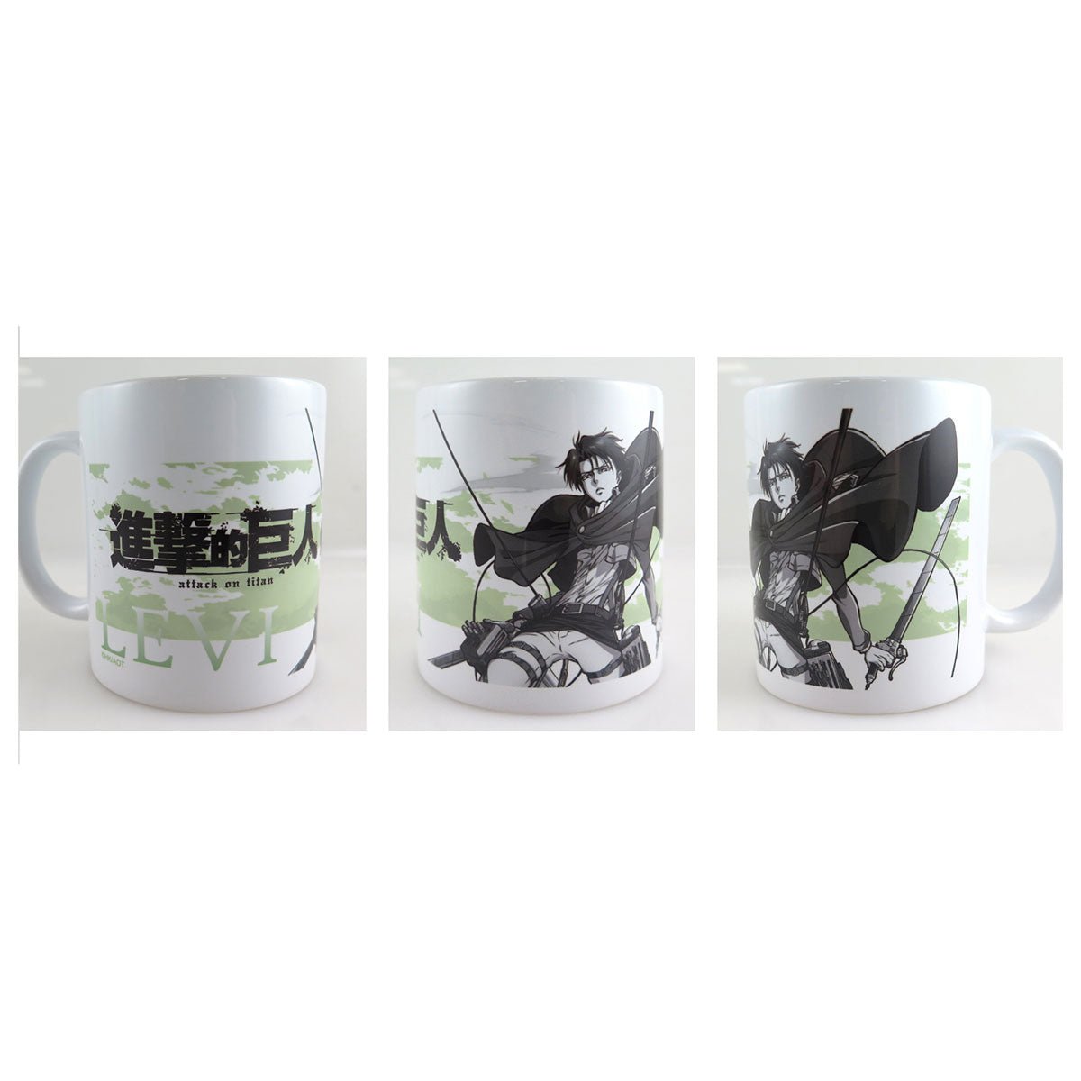 進擊的巨人 陶瓷杯 B款 里維 - Microworks ACG