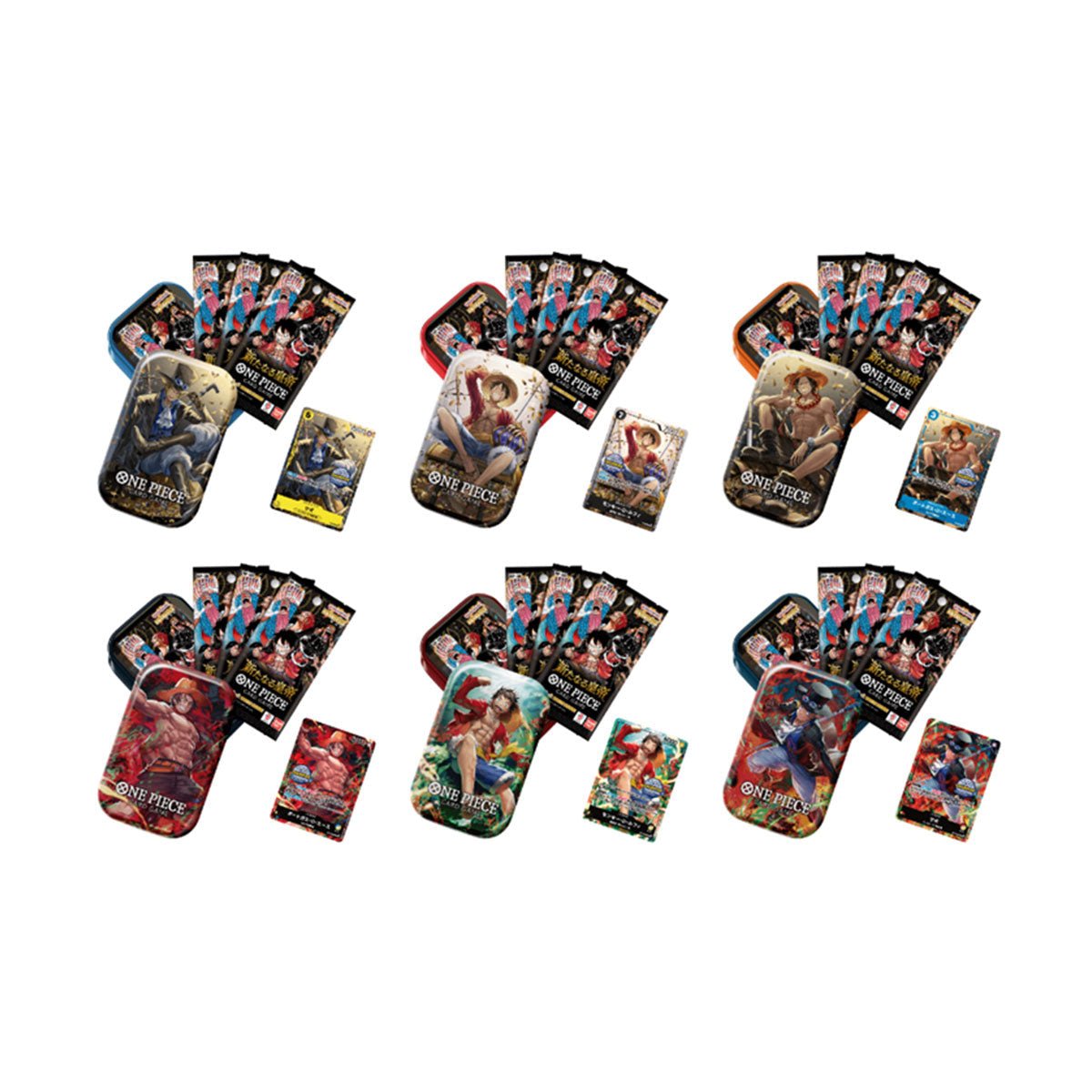 海賊王咭牌遊戲 OP - 09 迷你鐵盒套裝 [亞洲地區限定產品] - Microworks ACG