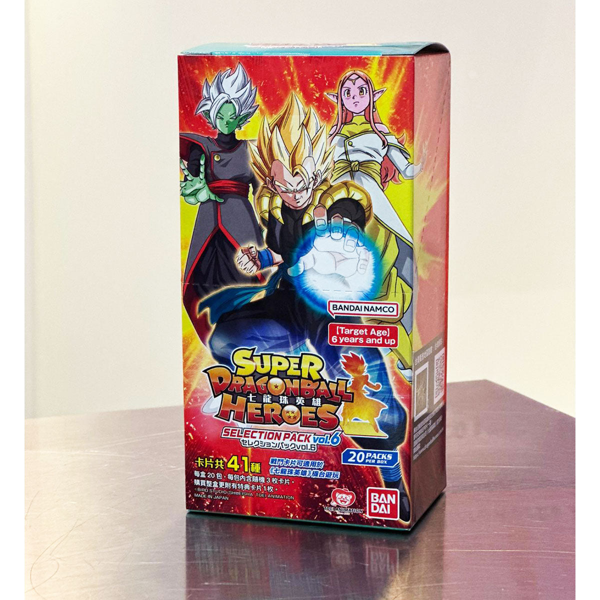 Bandai Carddrass 七龍珠英雄遊戲咭 精選補充包 第六彈 [SP06]