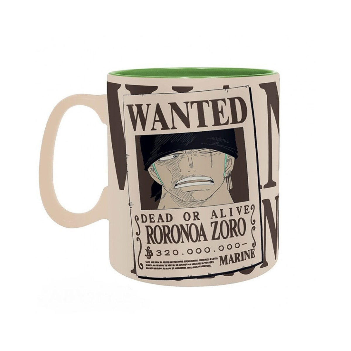 ONE PIECE 海賊王 馬克杯 460ml 卓洛wanted