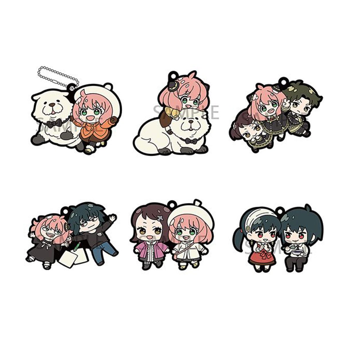 Megahouse [橡膠塊鎖匙扣系列]《SPY×FAMILY間諜家家酒》vol.2 - Microworks ACG