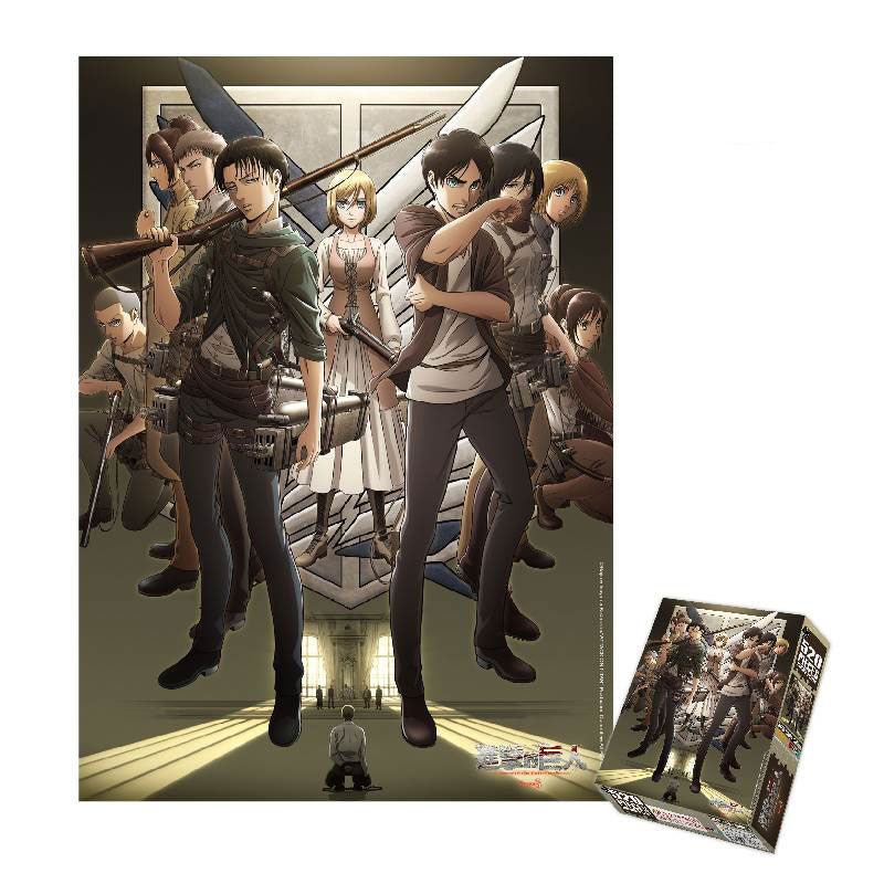 進擊的巨人 砌圖 520塊 C款 綜合 - Microworks ACG