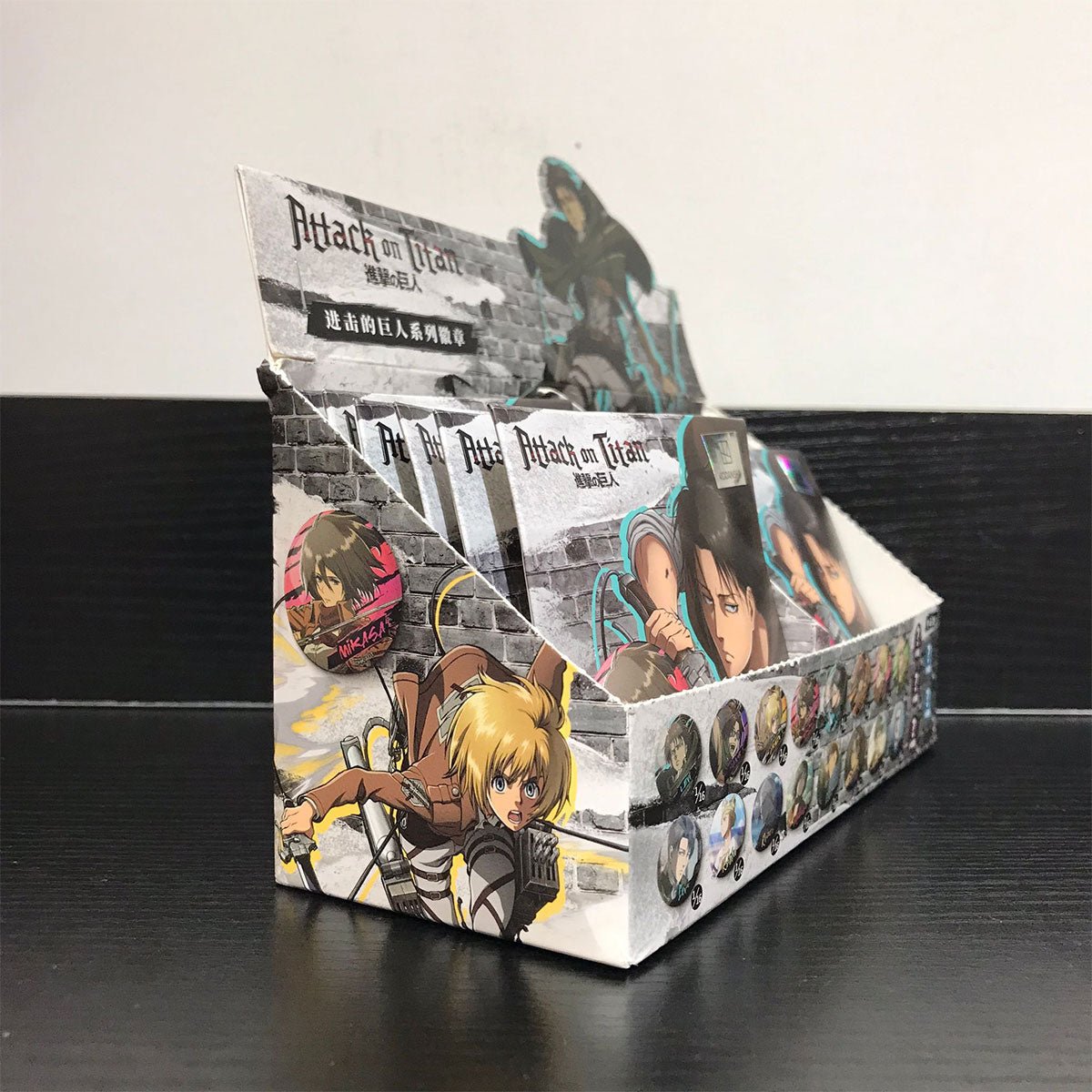 進擊的巨人 系列徽章 第一彈 [盲抽] (共16款) - Microworks ACG