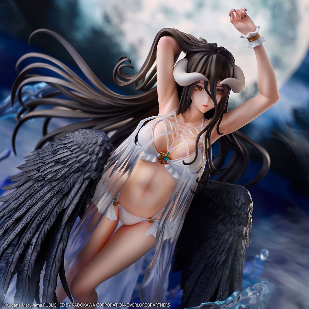 SHIBUYA SCRAMBLE FIGURE 《Overlord Ⅲ》 1/7 比例人像 阿爾貝德Albedo (水着Ver) - Microworks ACG