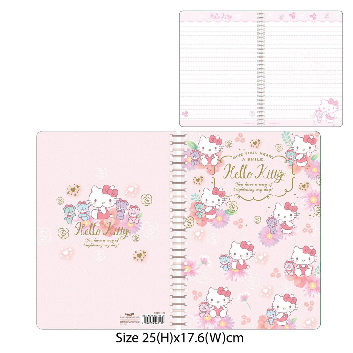 Hello Kitty B5筆記簿 - Microworks ACG