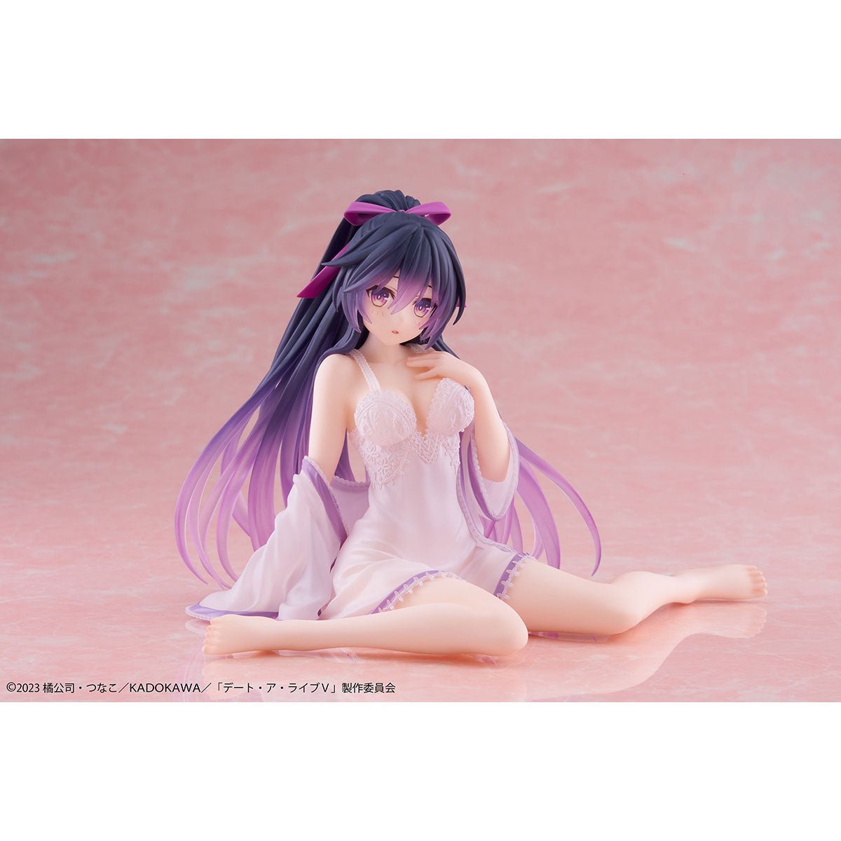 TAITO Desktop Cute Figure《約會大作戰》夜刀神十香 (睡衣Ver.) - Microworks ACG