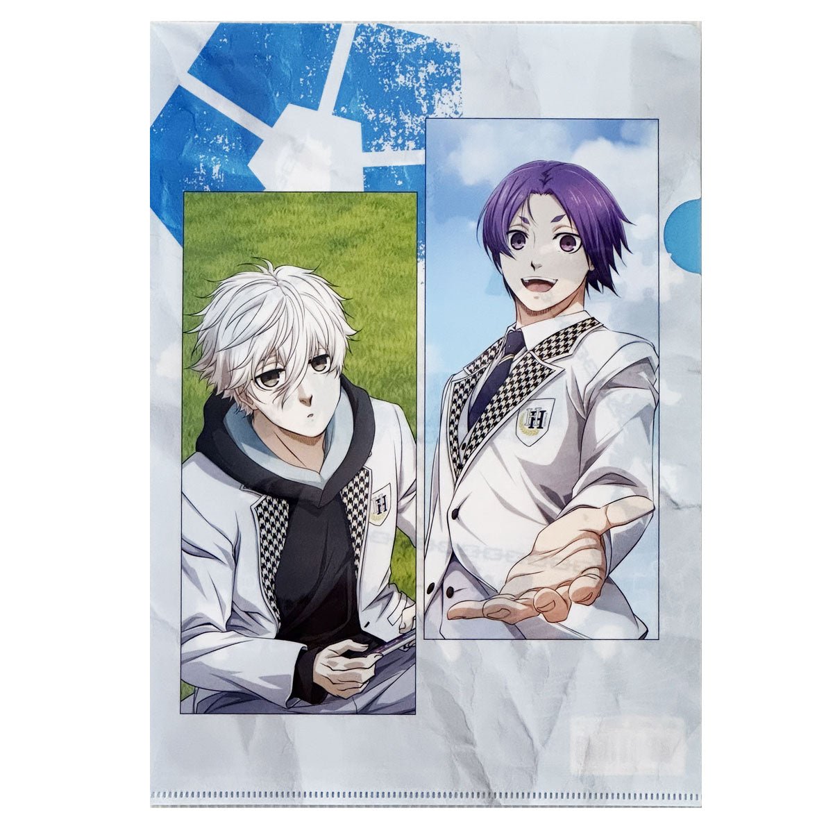 劇場版 藍色監獄 A4文件夾 凪&玲王 (校服 ver.) - Microworks ACG