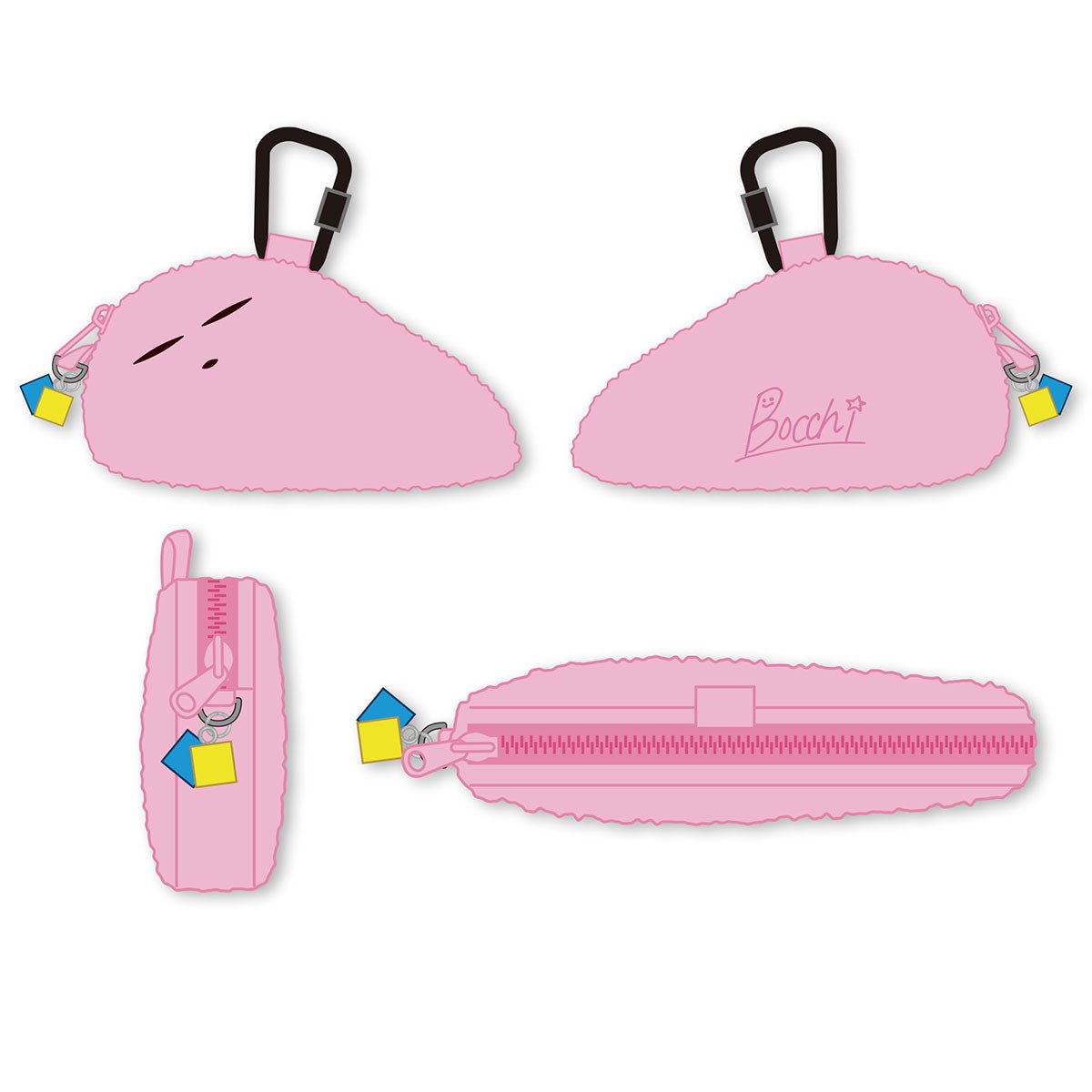 孤獨搖滾！絨毛零錢包 波奇粉 - Microworks ACG