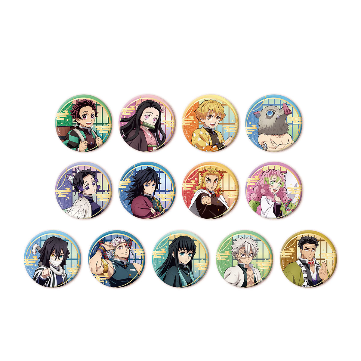 鬼滅之刃 立繪徽章 盲抽1個 (共13款)