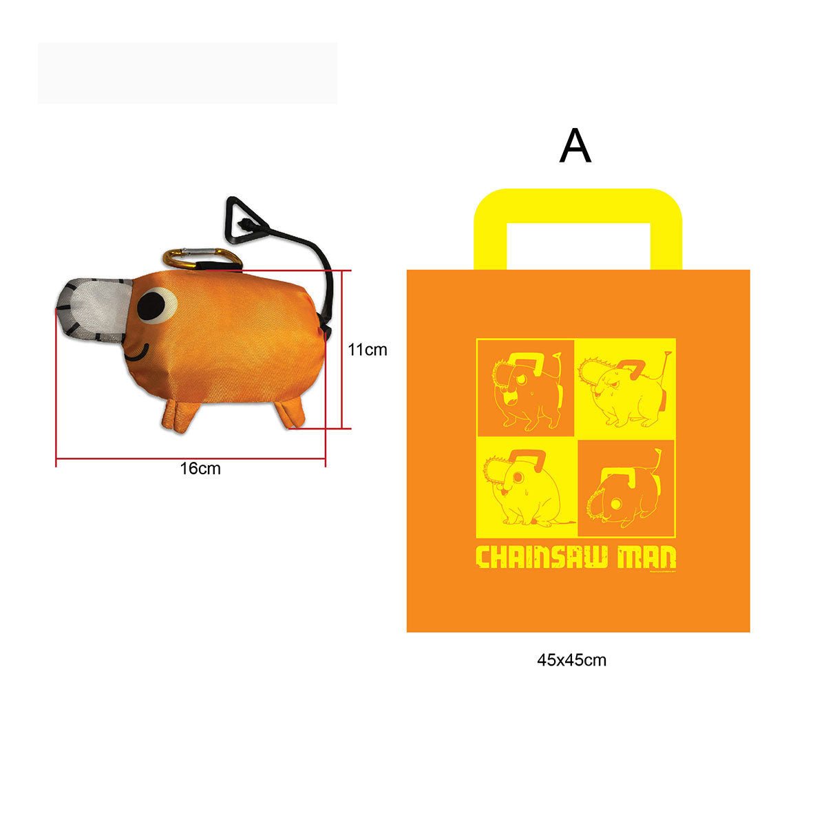鏈鋸人 環保袋 波奇塔 - Microworks ACG