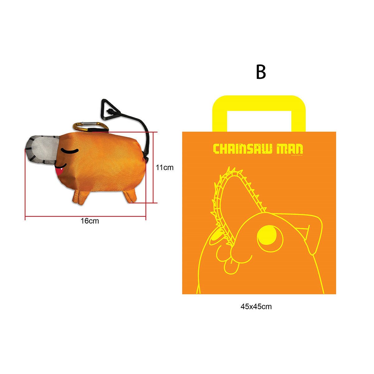 鏈鋸人 環保袋 波奇塔 - Microworks ACG
