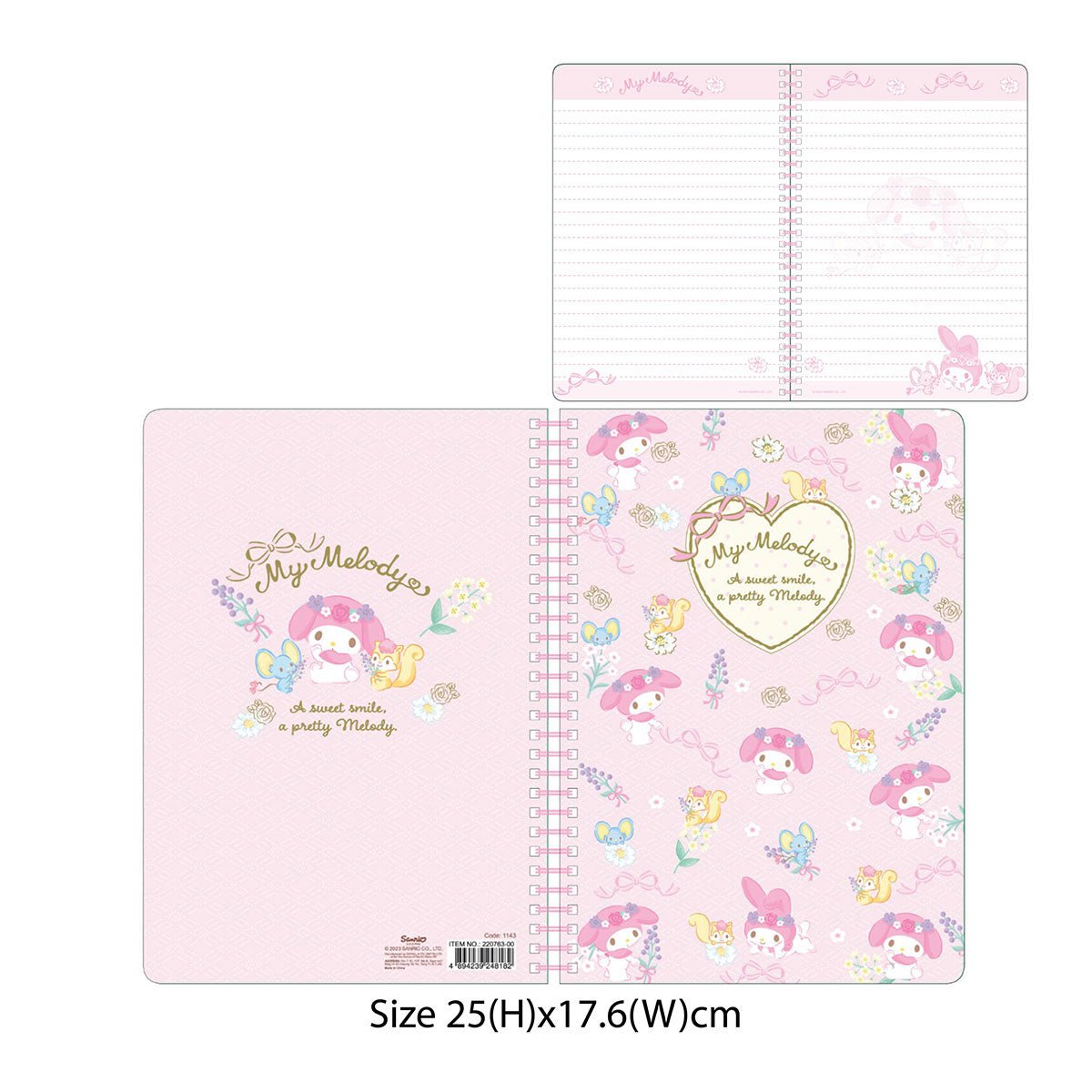 My Melody B5筆記簿 - Microworks ACG