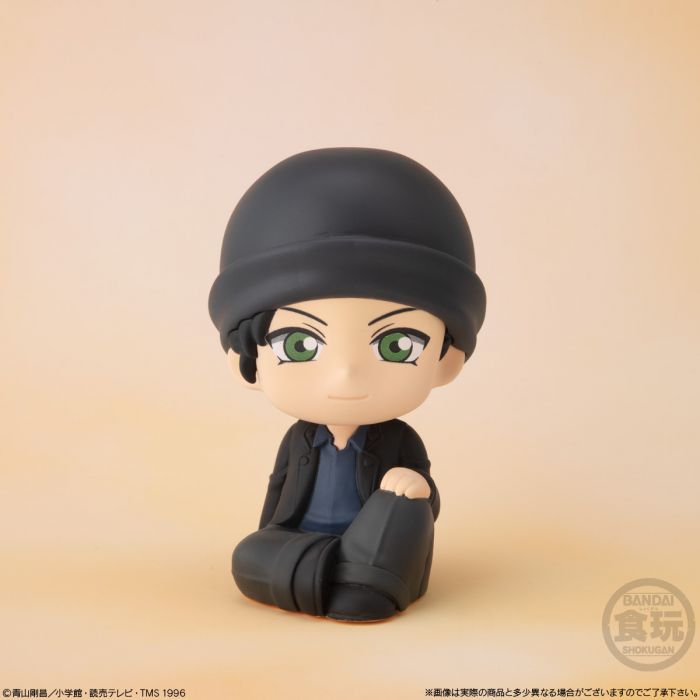 Bandai Candy Toy Rirakotto 名偵探柯南 坐下造型擺設 - Microworks ACG