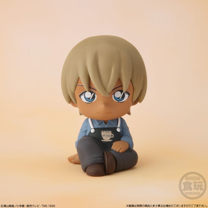 Bandai Candy Toy Rirakotto 名偵探柯南 坐下造型擺設 - Microworks ACG