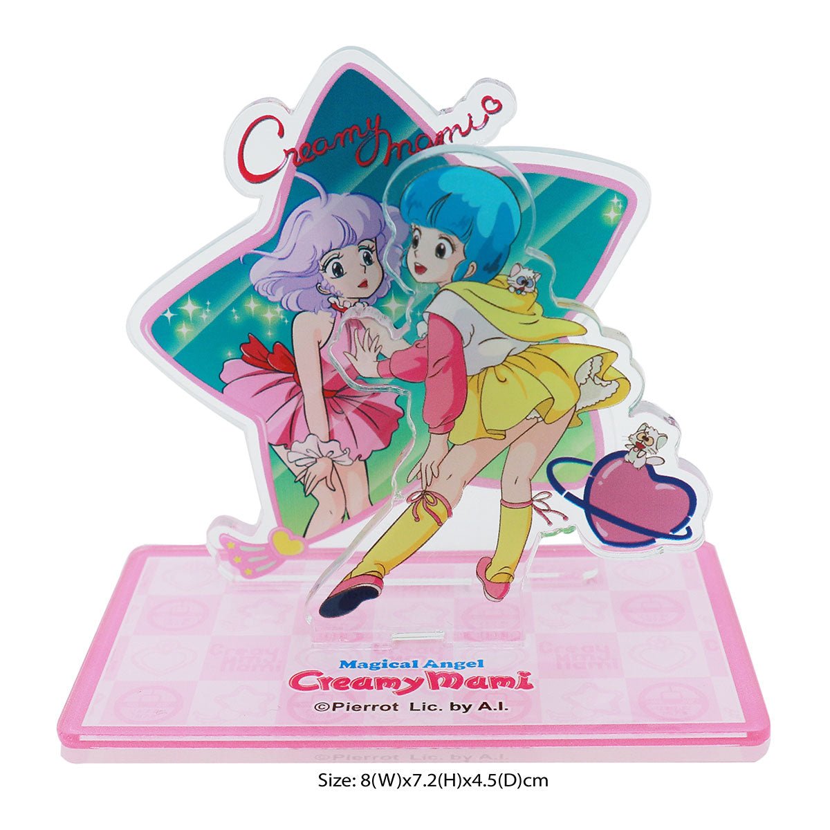 我係小忌廉 亞克力膠座 小忌廉&小桃 - Microworks ACG