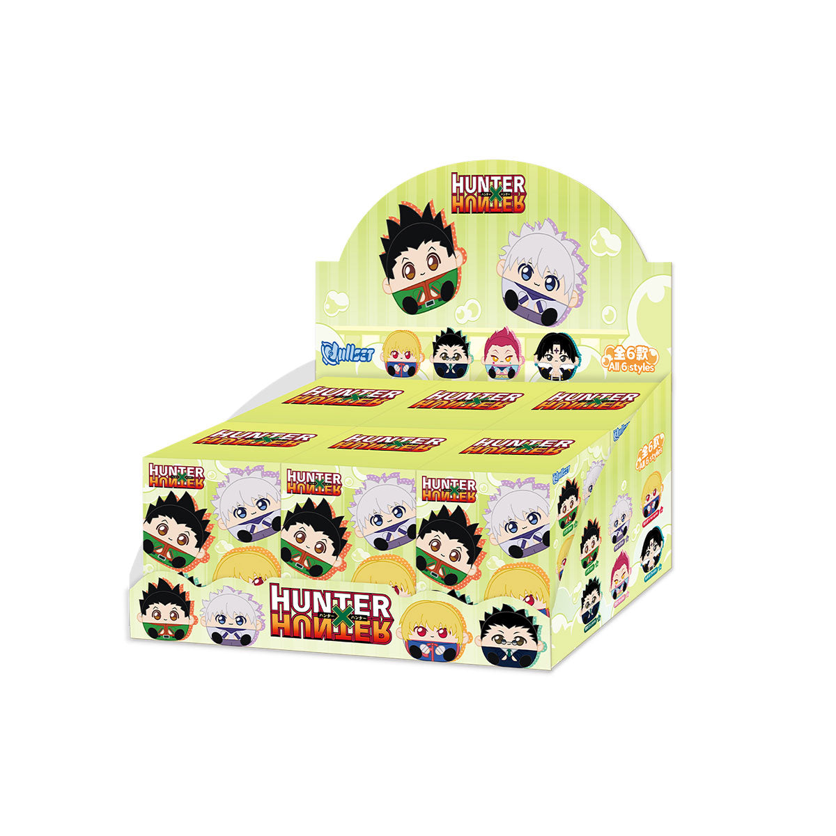 Hunter x Hunter 全職獵人 盲盒Q版糰子毛公仔吊飾 (盲抽1個，共6款)