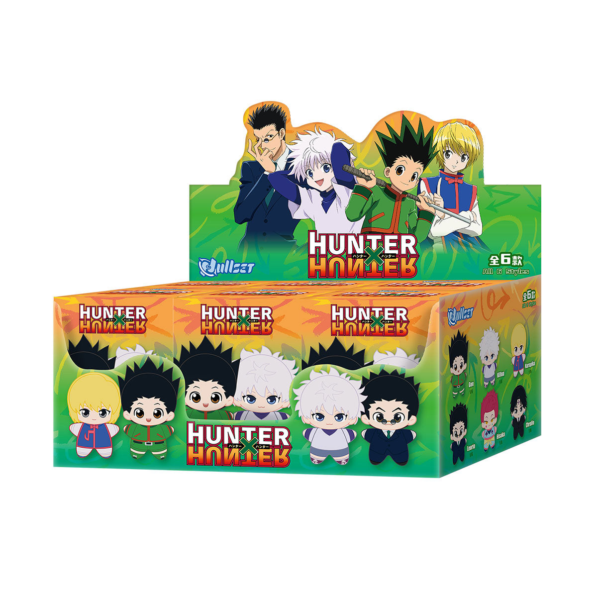 Hunter x Hunter 全職獵人 盲盒毛公仔吊飾 (盲抽1個，共6款)