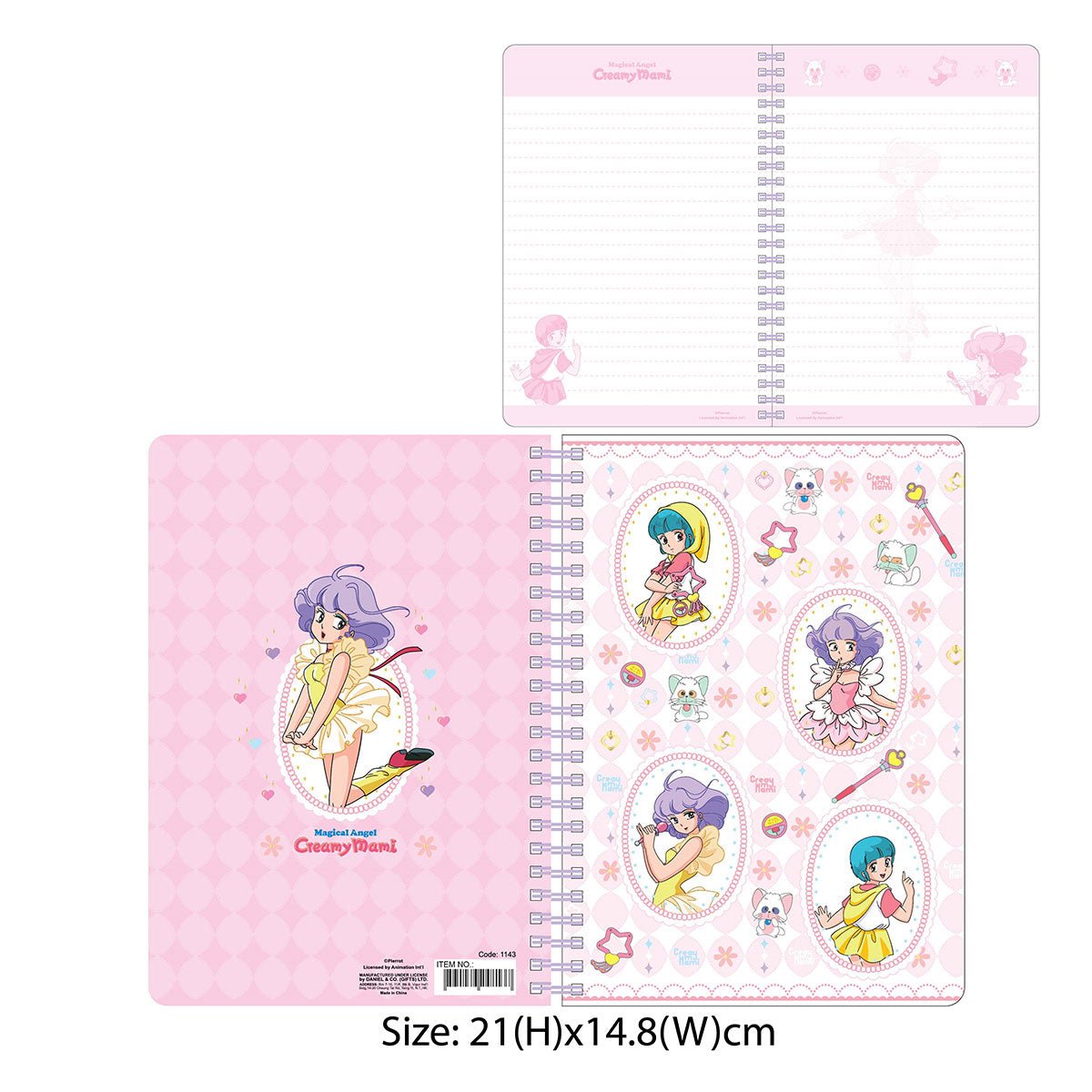 我係小忌廉 A5筆記簿 粉紅色 - Microworks ACG