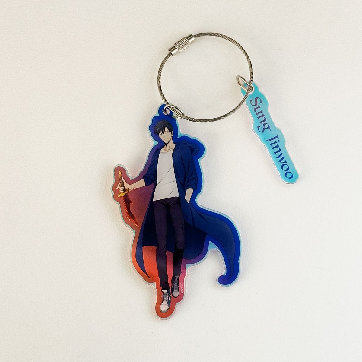 我獨自升級 角色阿加力匙扣 - Microworks ACG