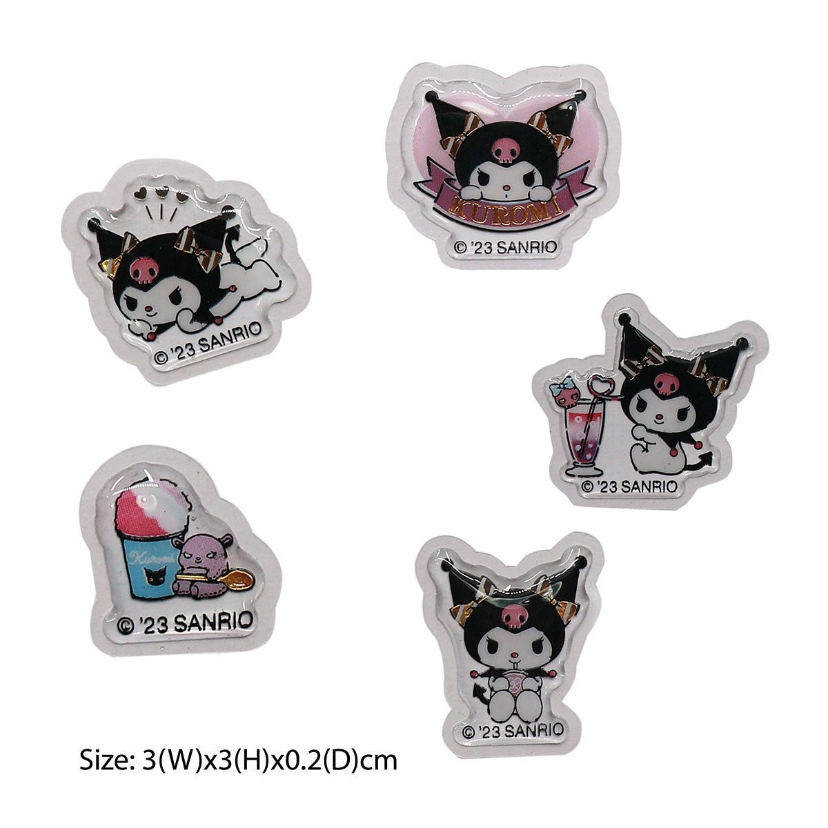 Kuromi 貼紙 - Microworks ACG