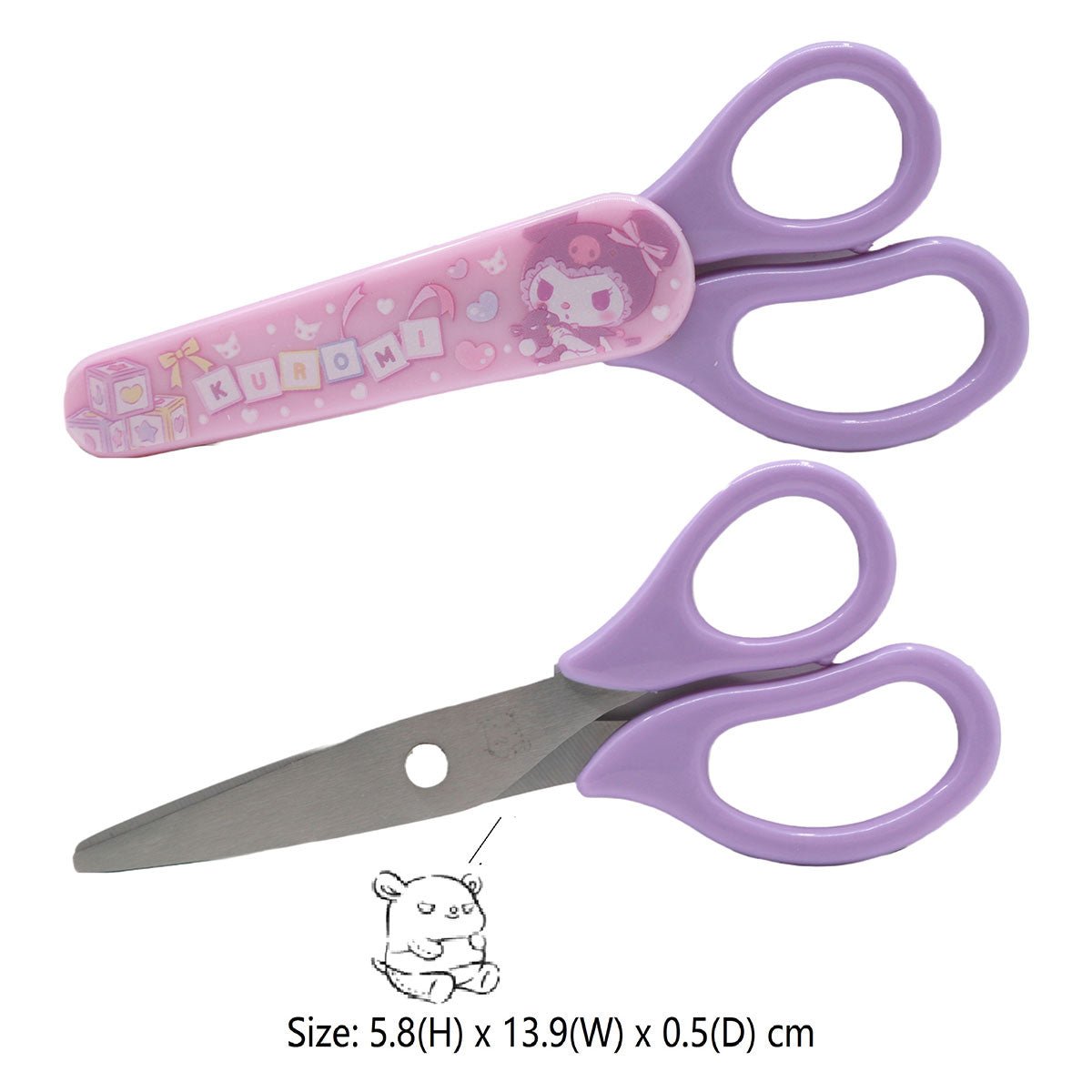 Kuromi 剪刀連套 - Microworks ACG