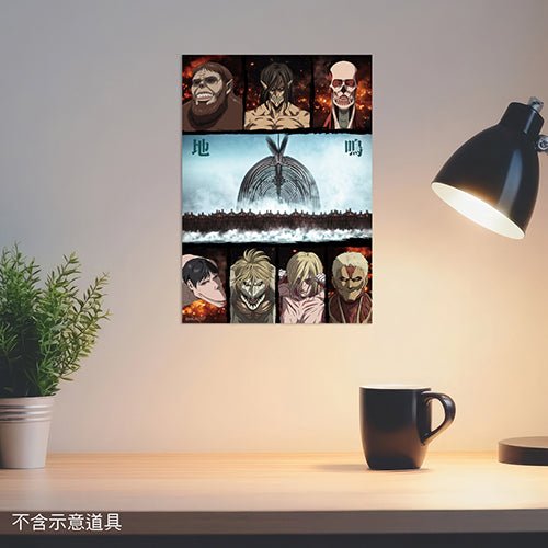 進擊的巨人 3D光柵海報(A3) A款 - Microworks ACG