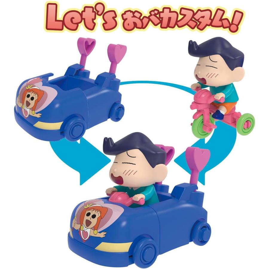 蠟筆小新組合三輪車 - 第二彈 及 第三彈 - Microworks ACG