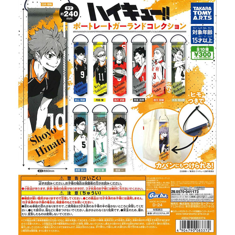 Takaratomy Arts Capsule 排球少年!! 人物掛飾 Collection - Microworks ACG