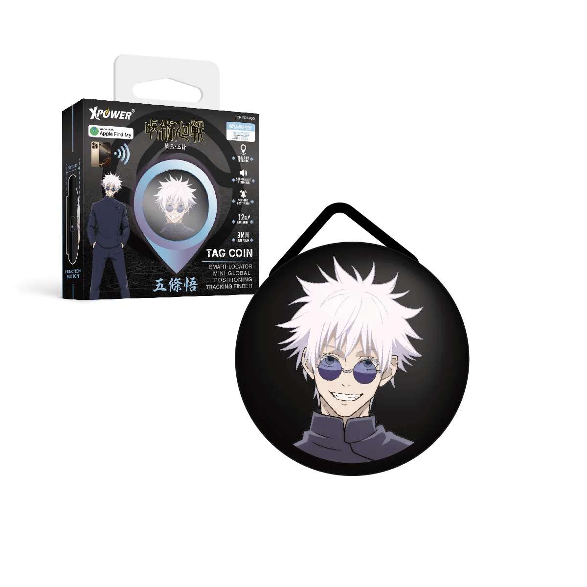 XPower《咒術迴戰》智能定位器TAG COIN TC1  - Microworks ACG