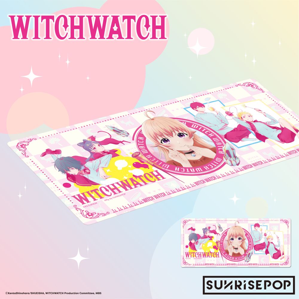 SUNRISEPOP [電腦墊]《WITCH WATCH 魔女守護者》 - Microworks ACG