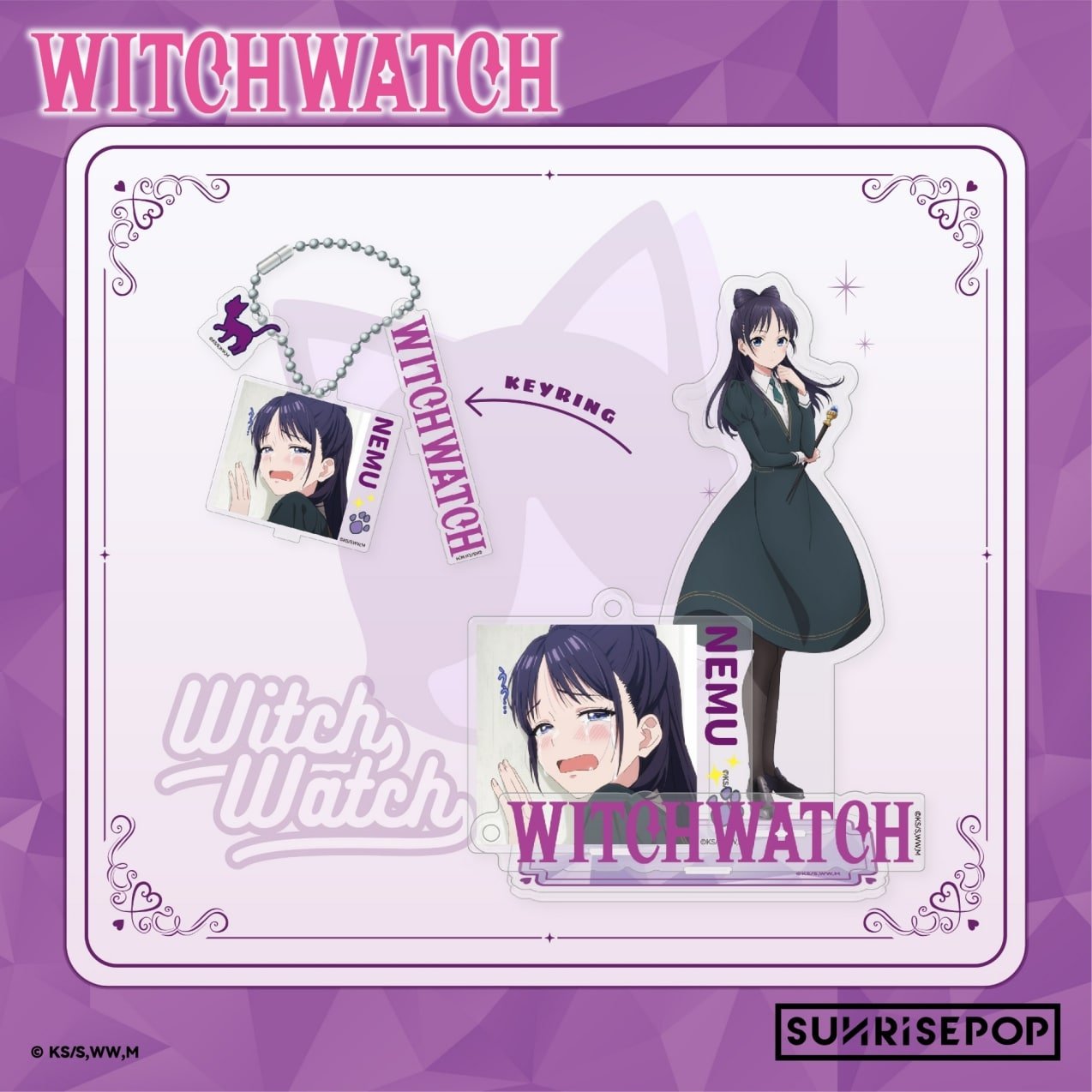 SUNRISEPOP [立牌]《WITCH WATCH 魔女守護者》宮尾音夢 - Microworks ACG