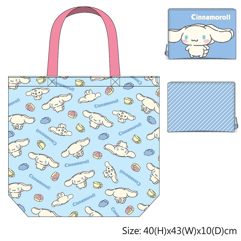 Cinnamoroll 玉桂狗 環保袋 大 - Microworks ACG