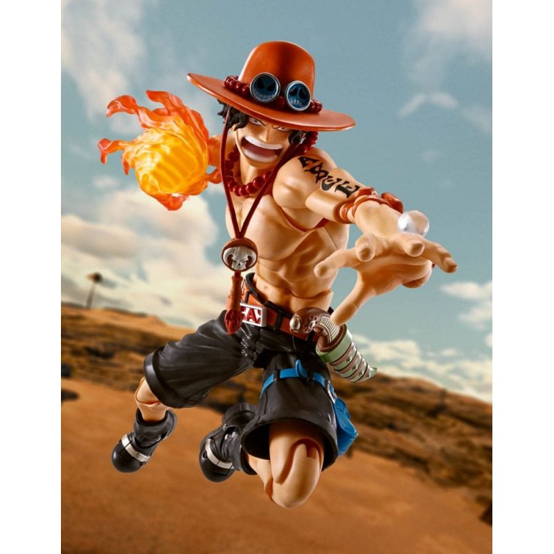 Bandai [魂SHOP限定] SHF 波德卡斯·D·艾斯 -火拳-