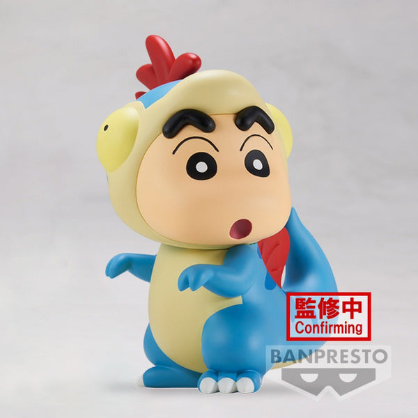 Banpresto [景品] 蠟筆小新：我們的恐龍日記 春日部防衛隊 小新 恐龍造型