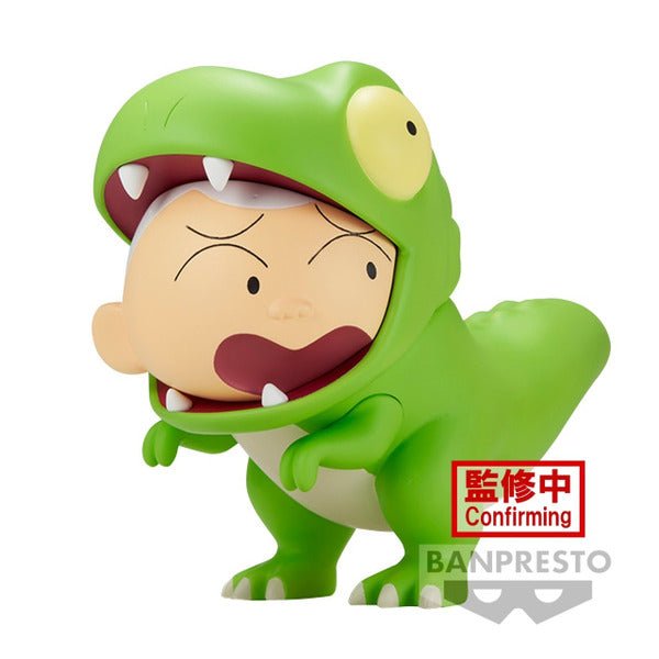 Banpresto [景品] 蠟筆小新：我們的恐龍日記 春日部防衛隊 正男 暴龍造型 - Microworks ACG