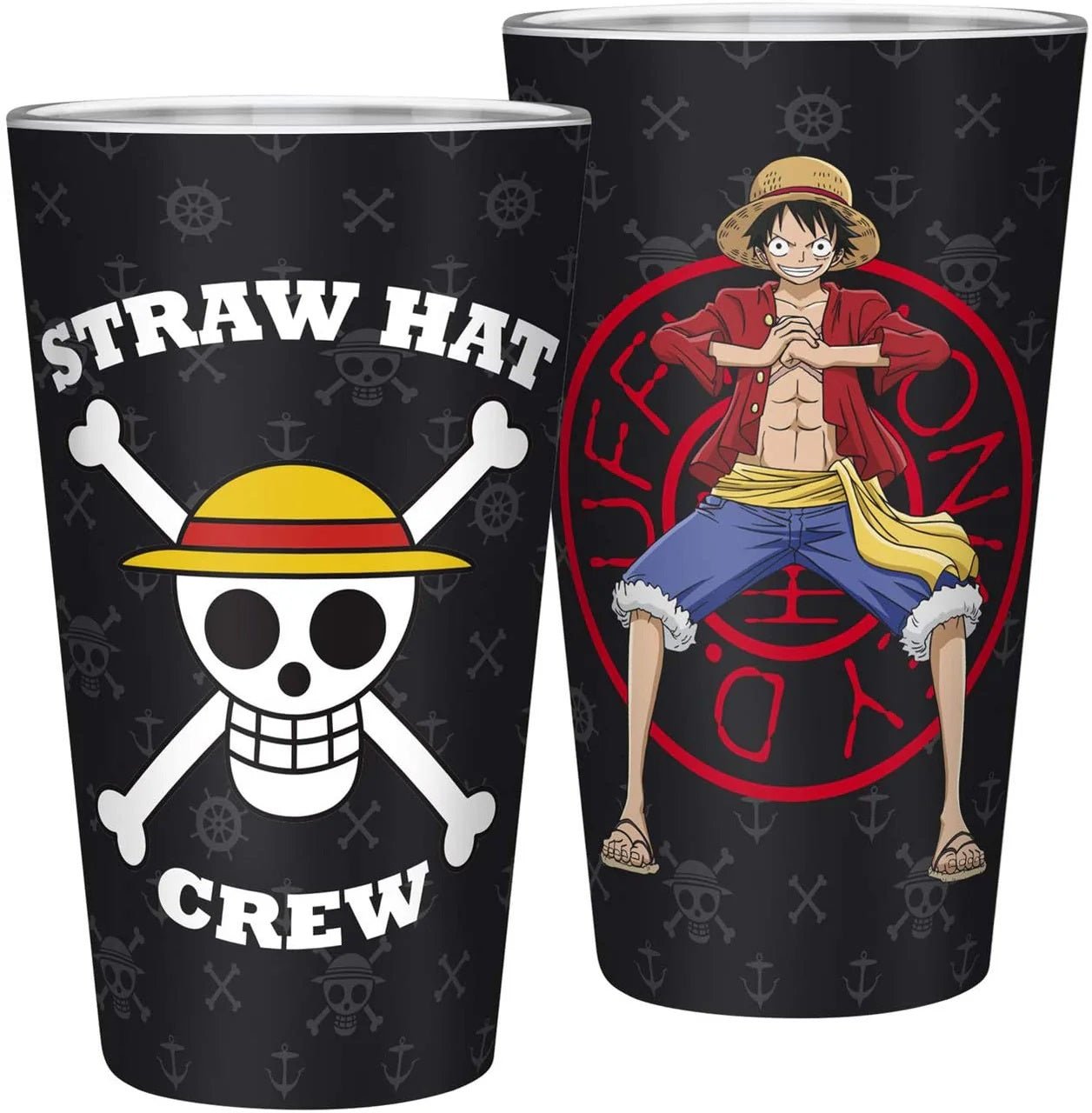 ONE PIECE 海賊王 禮品套裝PCK197 (長型杯+匙扣+A5筆記本) - Microworks ACG