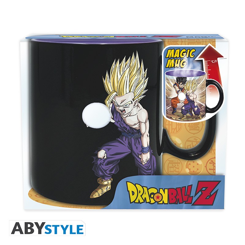 龍珠 DRAGON BALL 熱力變色馬克杯 460ml 孫悟飯 VS 斯路