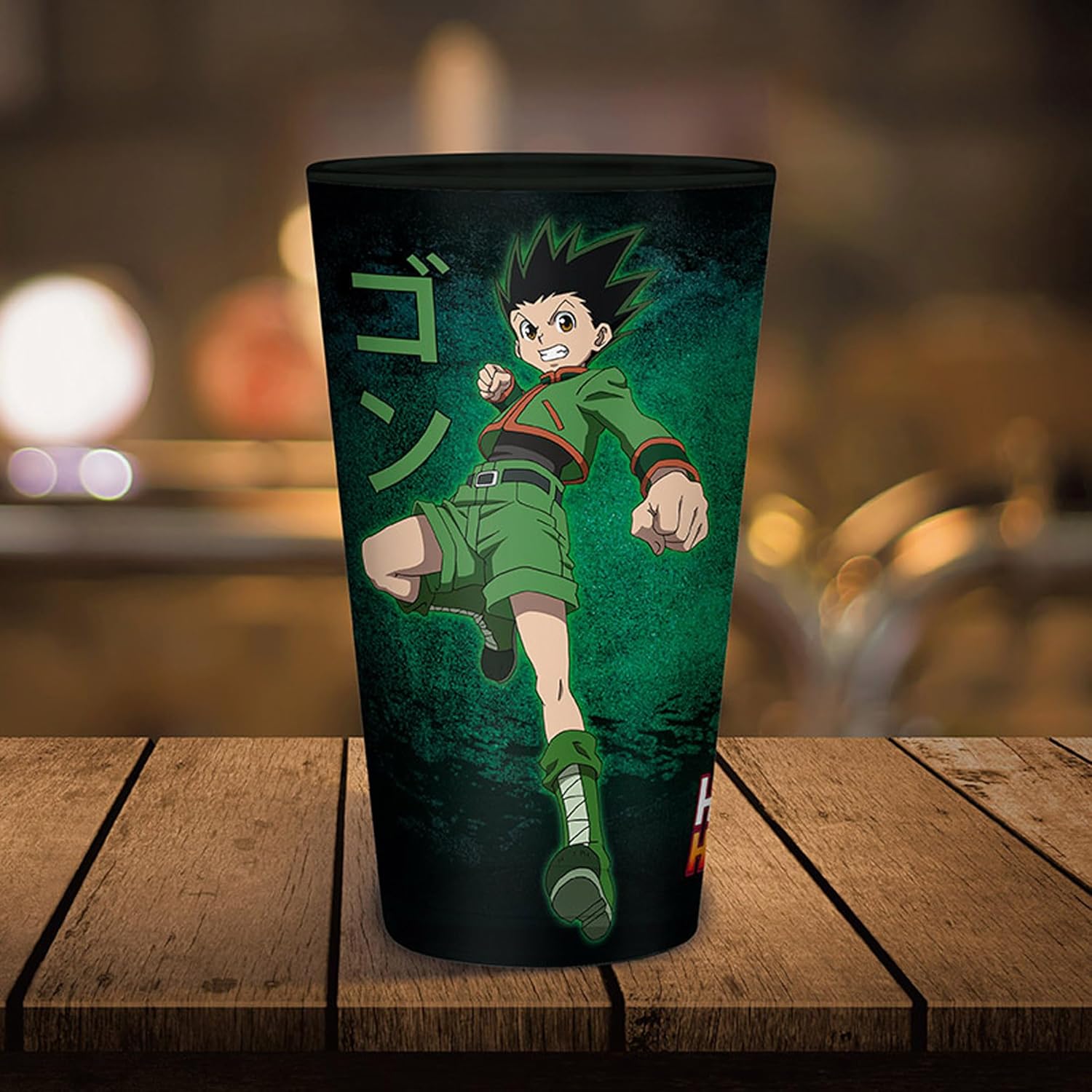 HUNTERxHUNTER 全職獵人 大玻璃杯 400ml 小傑+畢索加 - Microworks ACG